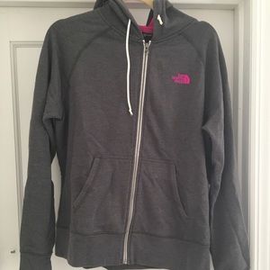North Face full-zip hoodie